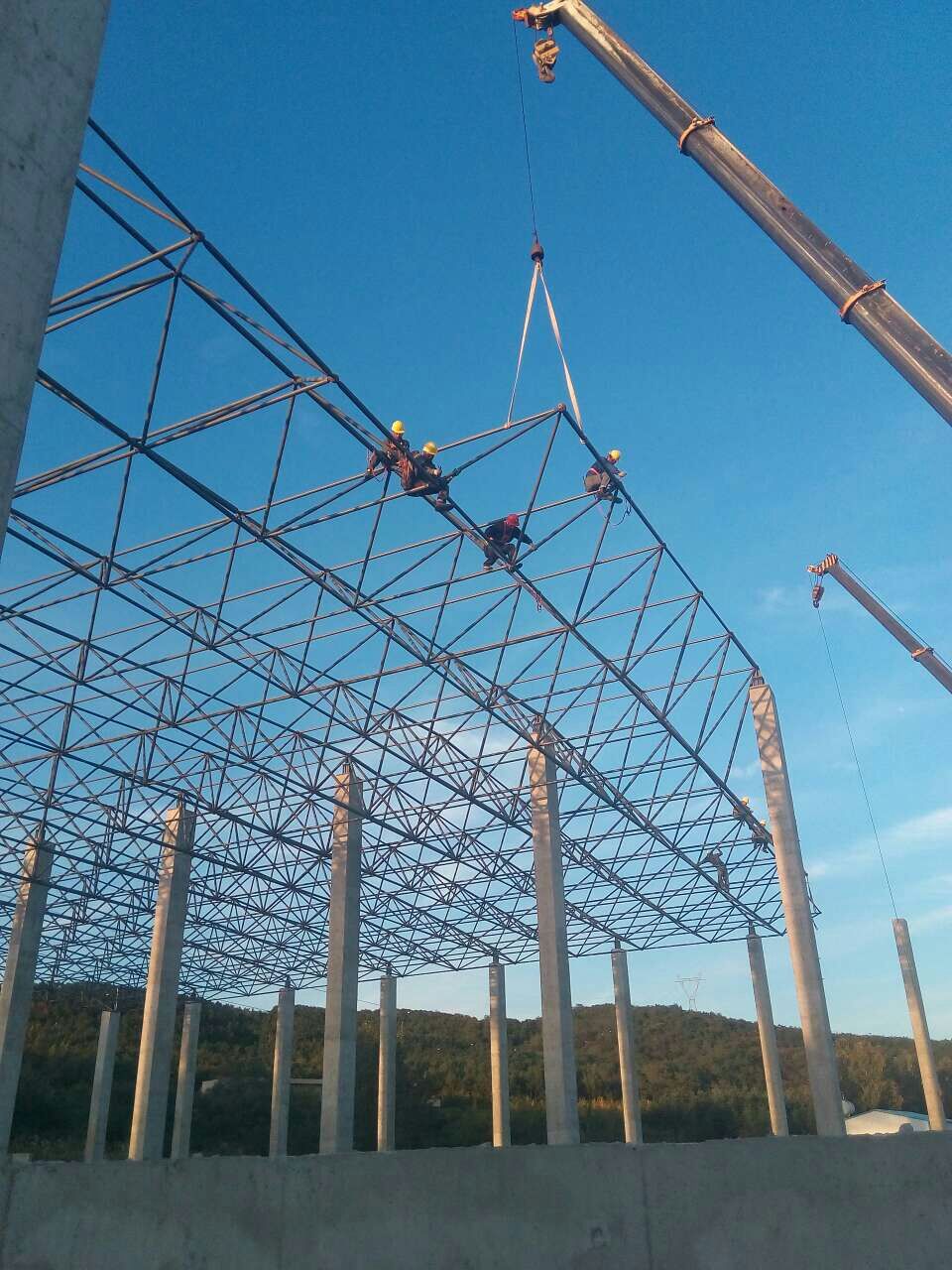 北安汪清物流园网架